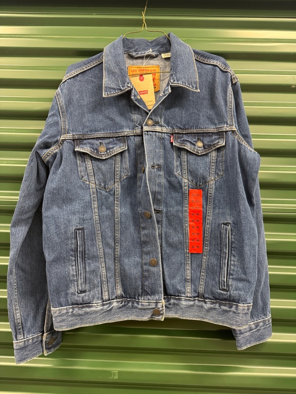Levi's Classic Medium Blue Denim Truck Jacket